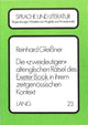 Book cover of: Die 'zweideutigen' altenglischen Raetsel des Exeter Book in ihrem zeitgenoessischen Kontext