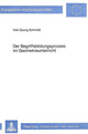 Book cover of: Der Begriffsbildungsprozess im Geometrieunterricht. By: Veit Georg Schmidt