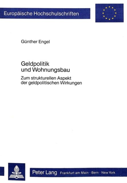 Book cover of: Geldpolitik und Wohnungsbau