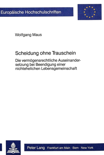 Book cover of: Scheidung ohne Trauschein
