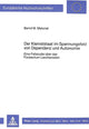 Book cover of: Der Kleinststaat im Spannungsfeld von Dependenz und Autonomie