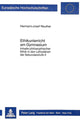 Book cover of: Ethikunterricht am Gymnasium