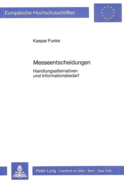 Book cover of: Messeentscheidungen