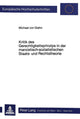 Book cover of: Kritik des Gerechtigkeitsprinzips in der marxistisch-sozialistischen Staats- und Rechtstheorie