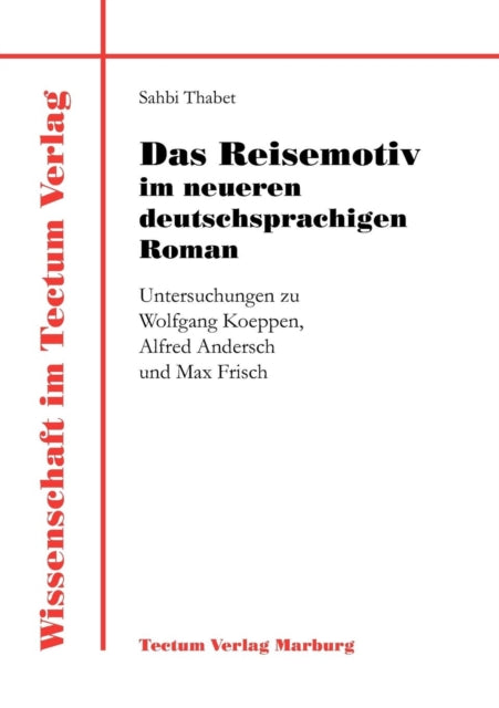 Book cover of: Reisemotiv im neueren deutschsprachigen Roman