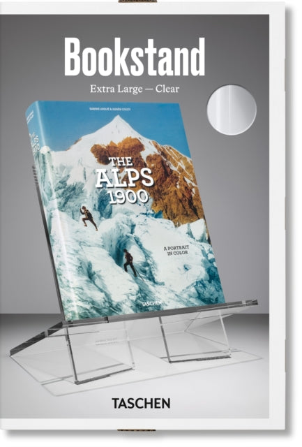Book cover of: Bookstand. Extra-Large. Clear. By: TASCHEN