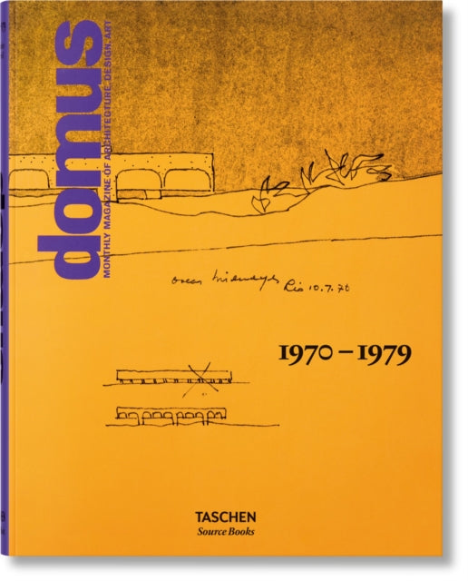 Book cover of: domus 1970–1979. By: Charlotte & Peter Fiell