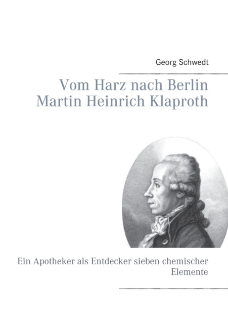 Book cover of: Vom Harz nach Berlin Martin Heinrich Klaproth