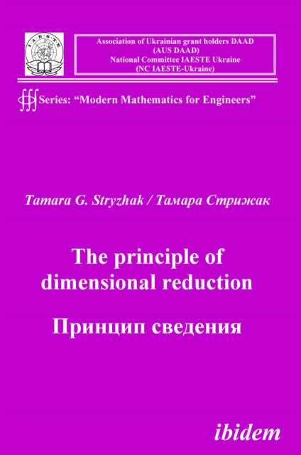 Book cover of: principle of dimensional reduction. By: Tamara G. Stryzhak