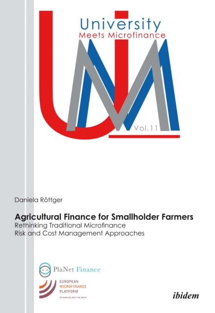 Book cover of: Agricultural Finance for Smallholder Farmers. By: PlanetFinance Deutschland