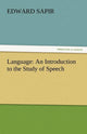 Book cover of: Language. By: Edward Sapir