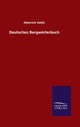 Book cover of: Deutsches Bergworterbuch