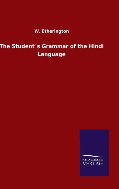 Book cover of: Student´s Grammar of the Hindi Language