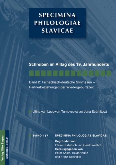 Book cover of: Schreiben Im Alltag Des 19. Jahrhunderts. By: Jirina van Leeuwen-Turnovcová