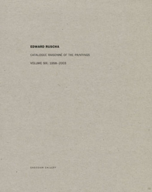 Book cover of: Edward Ruscha. By: Ed Ruscha