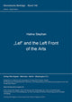 Book cover of: Lef and the Left Front of the Arts