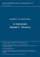 Book cover of: In memoriam Zdenek F. Oliverius