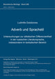 Book cover of: Adverb und Sprachstil