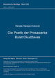 Book cover of: Die Poetik der Prosawerke Bulat Okudzavas