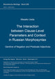 Book cover of: Interaction between Clause-Level Parameters and Context in Russian Morphosyntax