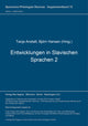 Book cover of: Entwicklungen in Slavischen Sprachen 2