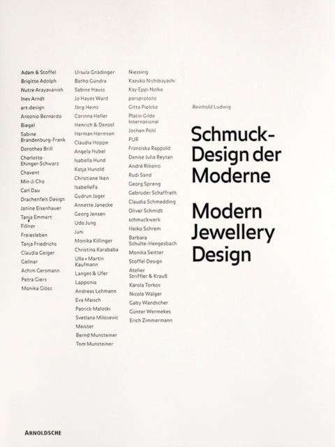 Book cover of: Modern Jewellery Design. By: Reinhold Ludwig