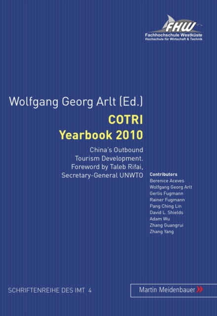 Book cover of: COTRI Yearbook 2010. By: Wolfgang G. Arlt