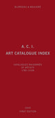 A.C.I., Art Catalogue Index