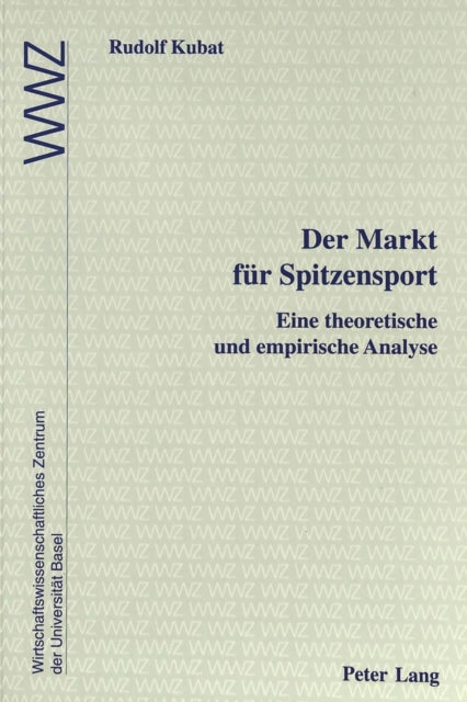 Book cover of: Der Markt fuer Spitzensport