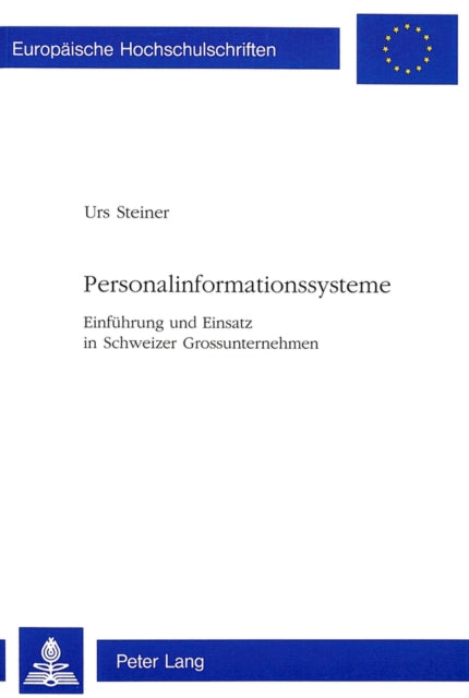 Book cover of: Personalinformationssysteme