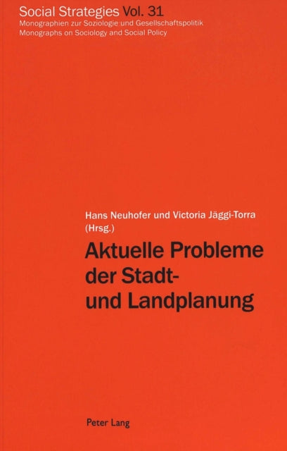 Book cover of: Aktuelle Probleme der Stadt- und Landplanung