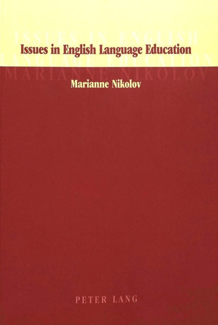 Book cover of: Issues in English Language Education