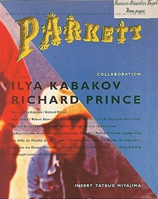 Book cover of: Parkett 34: Kabakov & Prince. By: Ilya Kabakov