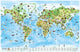 Book cover of: Children's Wall Map: World of Animals