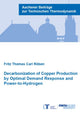 Book cover of: Decarbonization of Copper Production by Optimal Demand Response and Power-to-Hydrogen