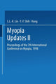 Book cover of: Myopia Updates II. By: Luke Lin