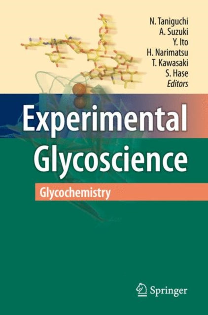 Book cover of: Experimental Glycoscience. By: N. Taniguchi