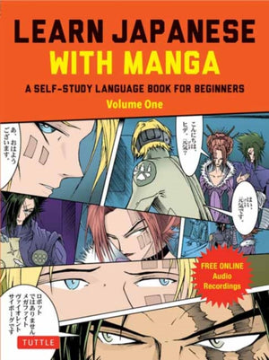 Learn Japanese with Manga Volume One, A Self-Study Language Book for Beginners