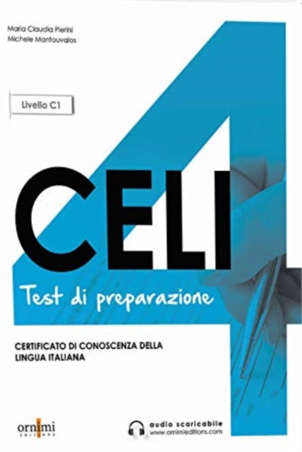 Book cover of: Celi 4 - Test di preparazione + online audio. C1
