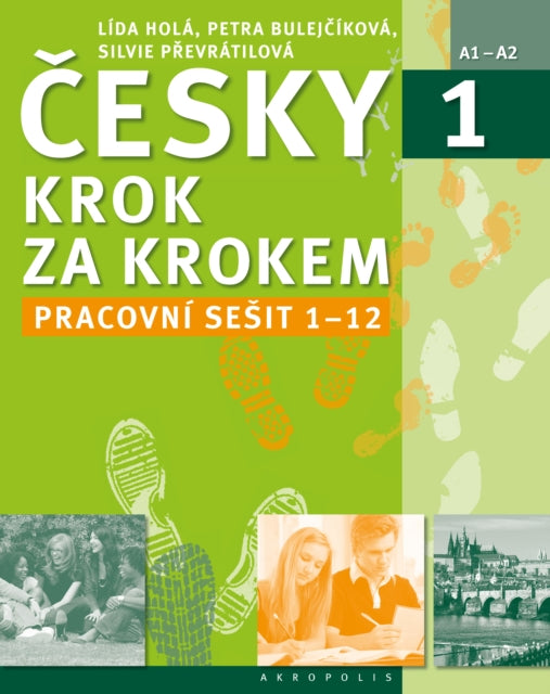 Book cover of: New Czech Step by Step 1: Workbook 1 - lessons 1-12