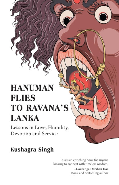 Book cover of: Hanuman Flies to Ravana's Lanka