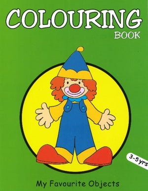 My Favourite Objects Colouring Book