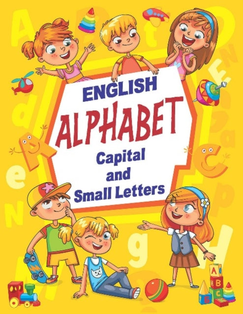 Book cover of: English Alphabet Capital & Small Letters