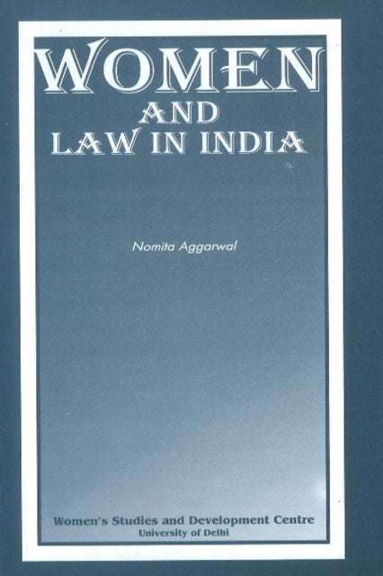 Book cover of: Women & Law in India