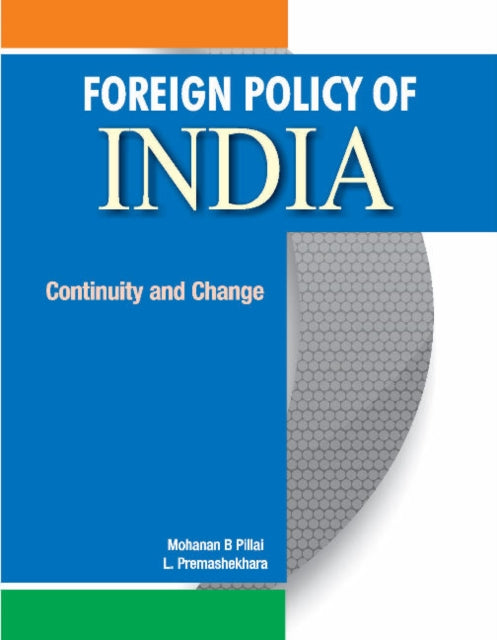Book cover of: Foreign Policy of India. By: Mohanan B. Pillai