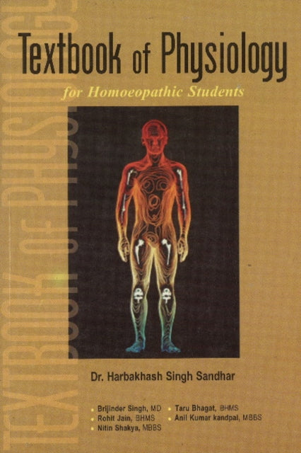 Book cover of: Textbook of Physiology for Homoeopathic Students. By: H.S. Sandhar
