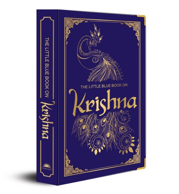 Book cover of: The Little Blue Book on Krishna. By: Shubha Vilas