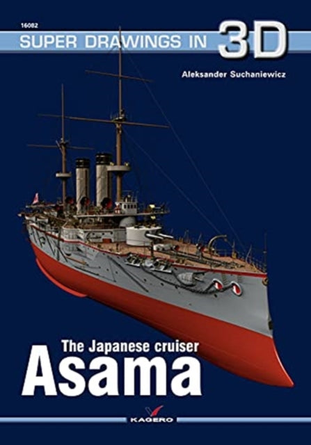 Book cover of: Japanese Cruiser Asama. By: Aleksander Suchaniewicz
