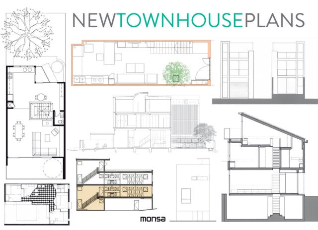Book cover of: New Townhouse Plans. By: Instituto Monsa de Ediciones