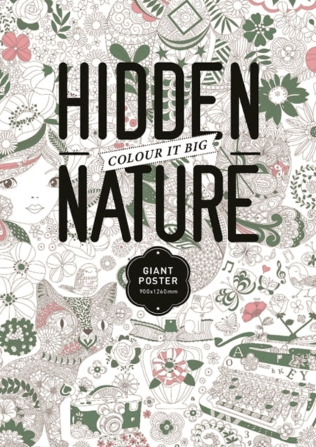 Book cover of: Hidden Nature Colouring Poster. By: Toc de Toc de Groc